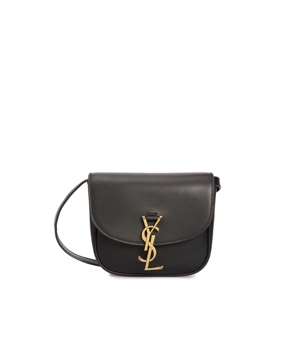 Кожаная сумка Kaia Saint Laurent 619740-BWR0W-, черный цвет • Купить в интернет-магазине Kameron