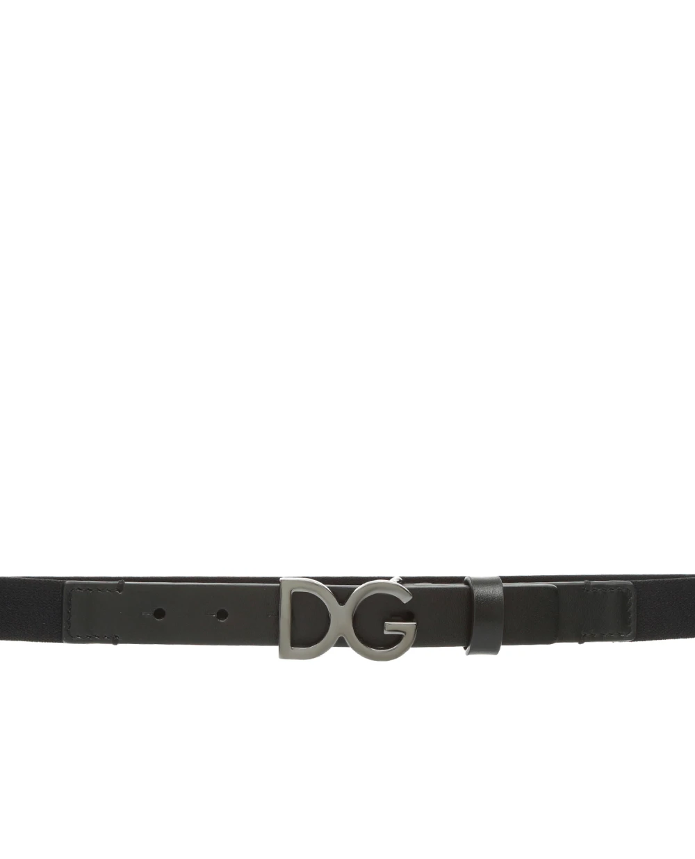 Детский кожаный ремень Dolce&Gabbana Kids EC0060-AO055, черный цвет • Купить в интернет-магазине Kameron