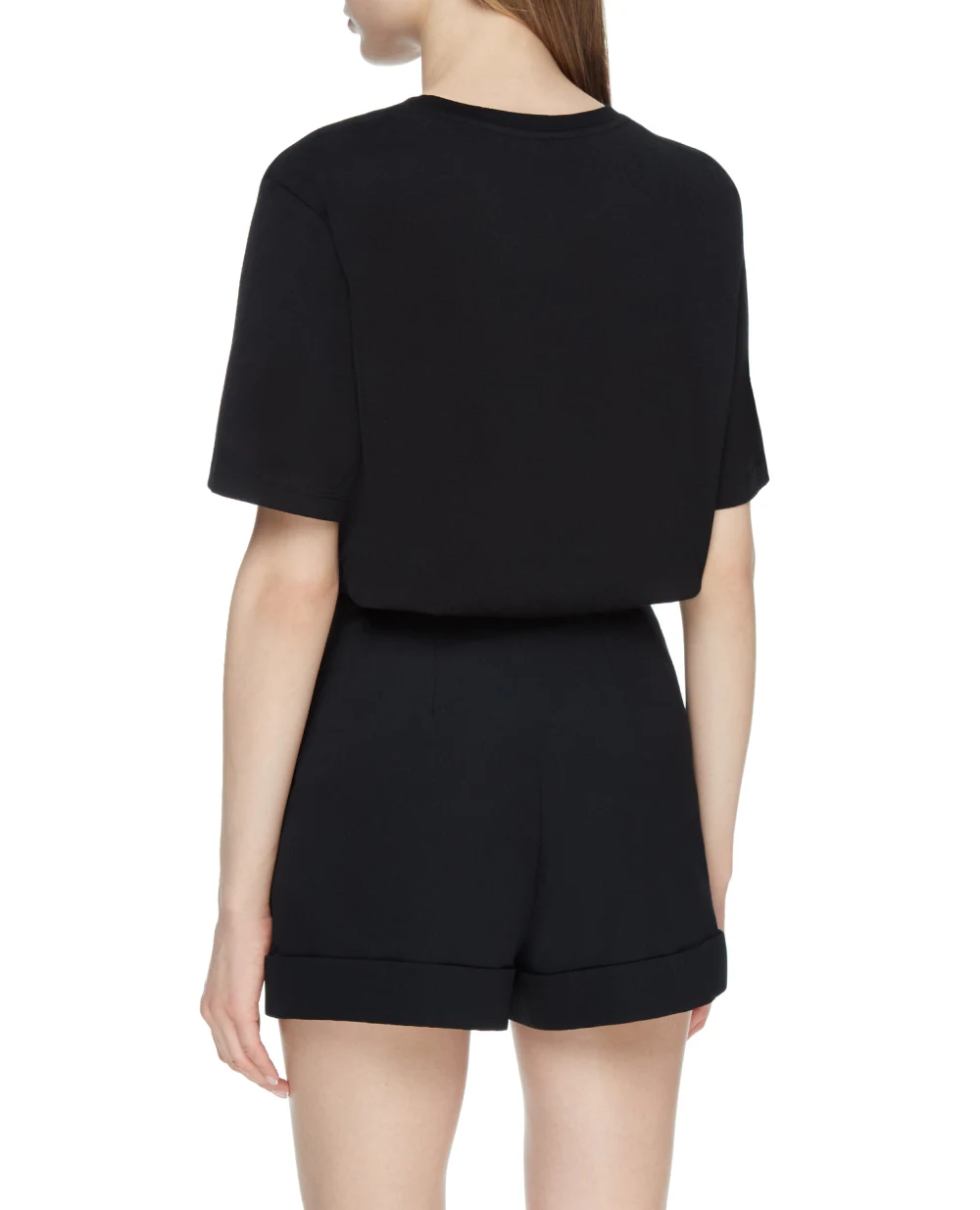 Футболка Saint Laurent 631192-YBUZ2, черный цвет • Купить в интернет-магазине Kameron