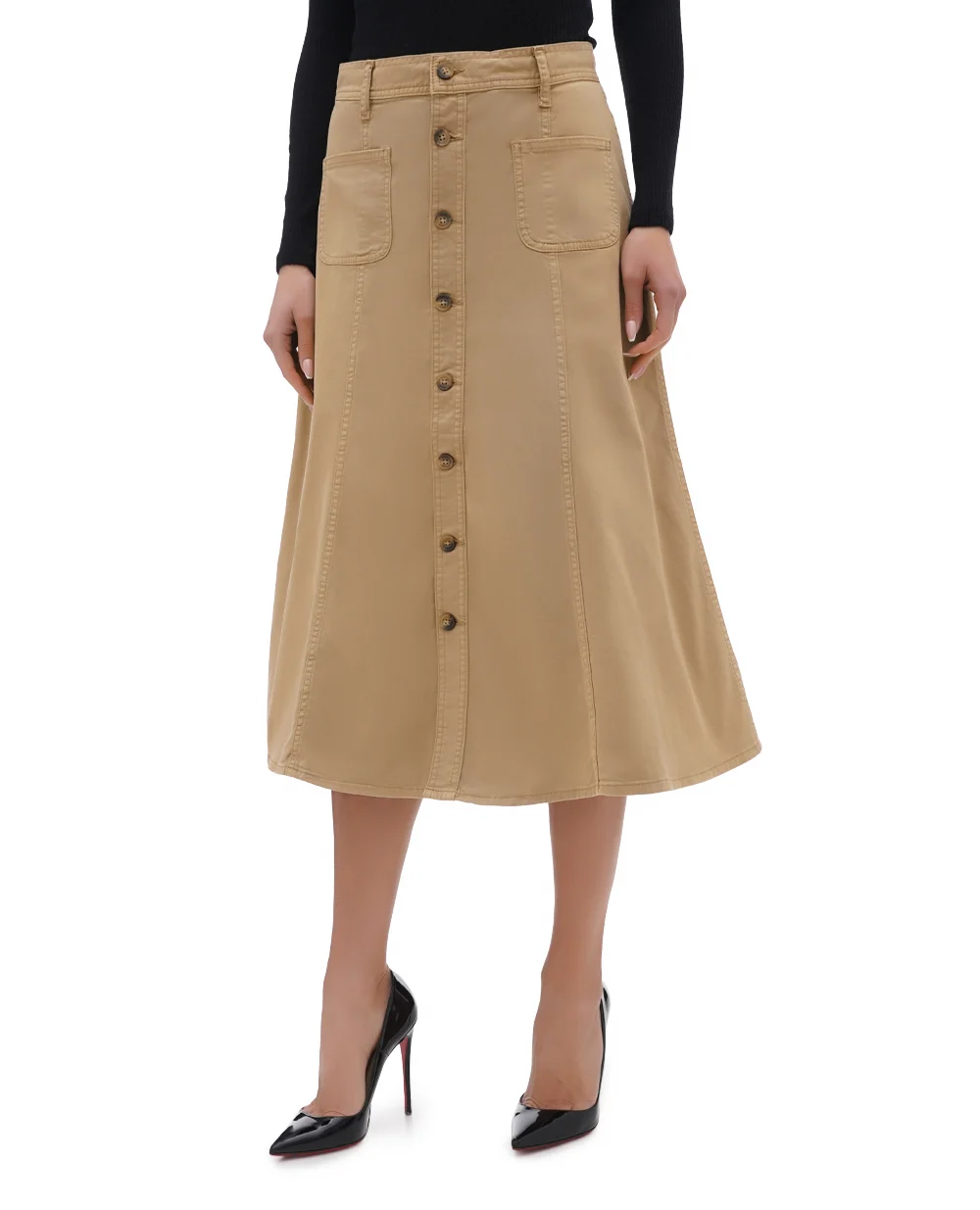 Юбка Polo Ralph Lauren 211923676001, бежевый цвет • Купить в интернет-магазине Kameron