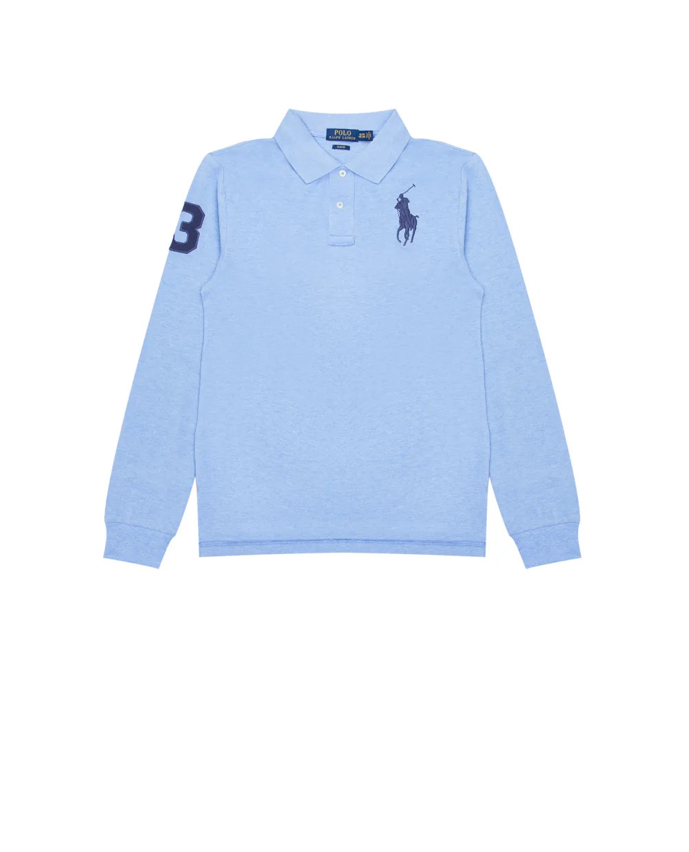 Поло Polo Ralph Lauren Kids 323708862005, голубой цвет • Купить в интернет-магазине Kameron