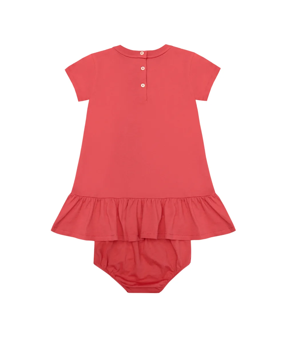 Детское платье Polo Bear Polo Ralph Lauren Kids 310790447001, красный цвет • Купить в интернет-магазине Kameron