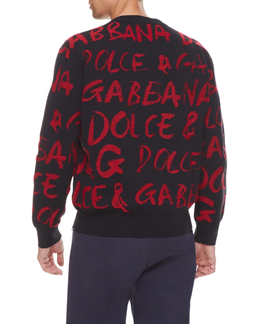 Джемпер Dolce&Gabbana GXI17T-JCMV1, черный цвет • Купить в интернет-магазине Kameron