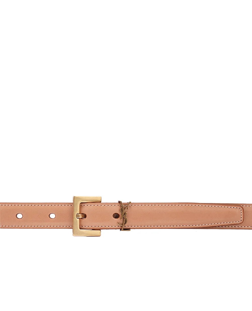 Ремень Saint Laurent 554465-BWR6W, коричневый цвет • Купить в интернет-магазине Kameron