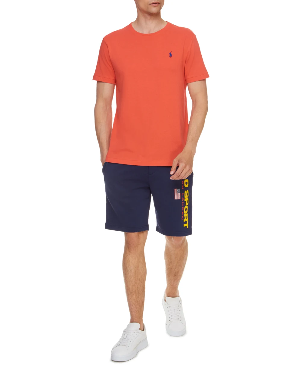 Футболка Polo Ralph Lauren 710671438213, красный цвет • Купить в интернет-магазине Kameron
