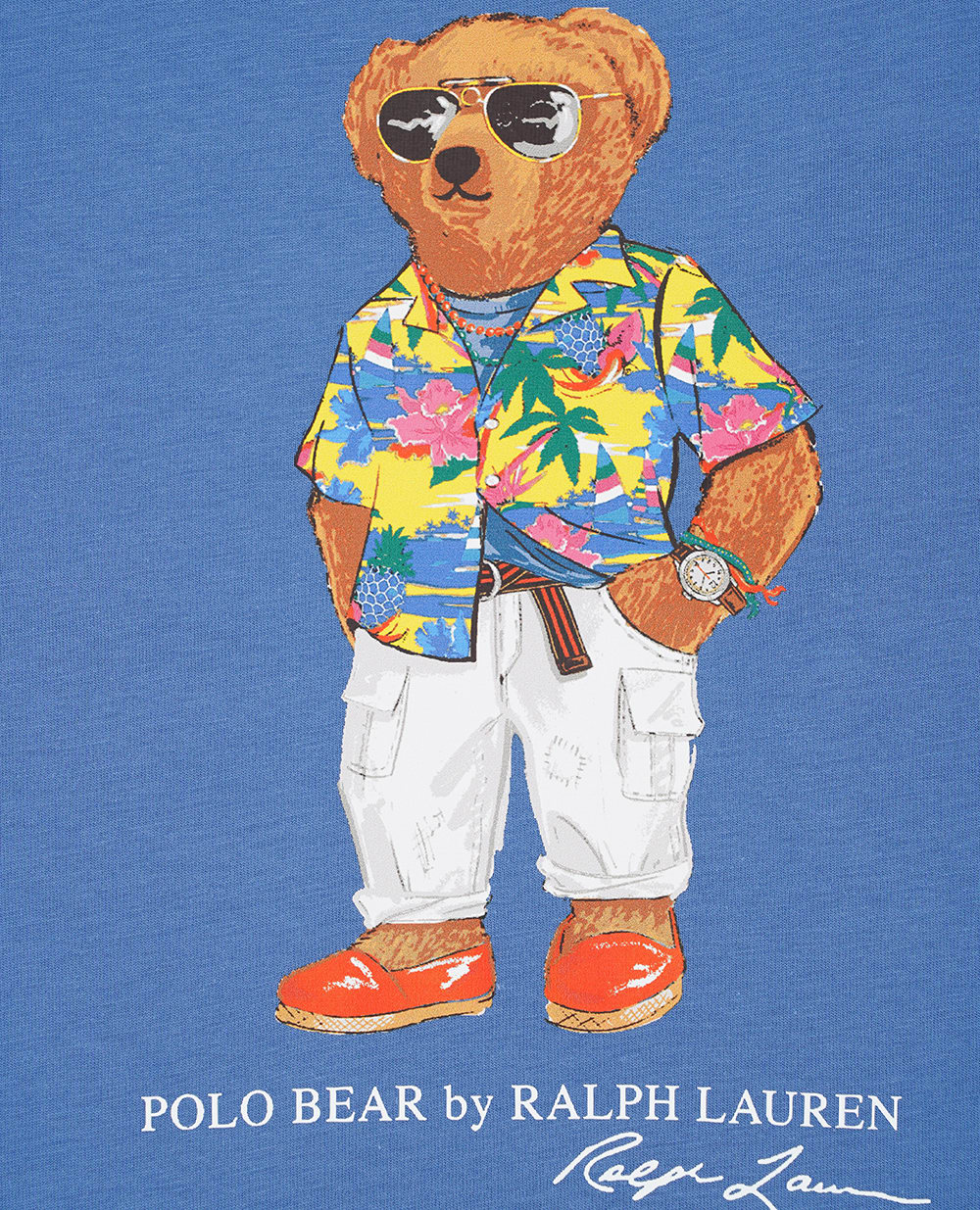 Детская футболка Polo Bear Polo Ralph Lauren Kids 323905258003, разноцветный цвет • Купить в интернет-магазине Kameron