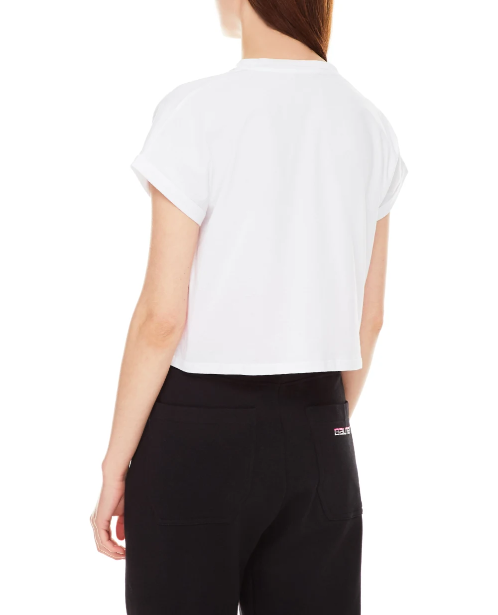 Футболка Balmain XF1EE005BB01, белый цвет • Купить в интернет-магазине Kameron