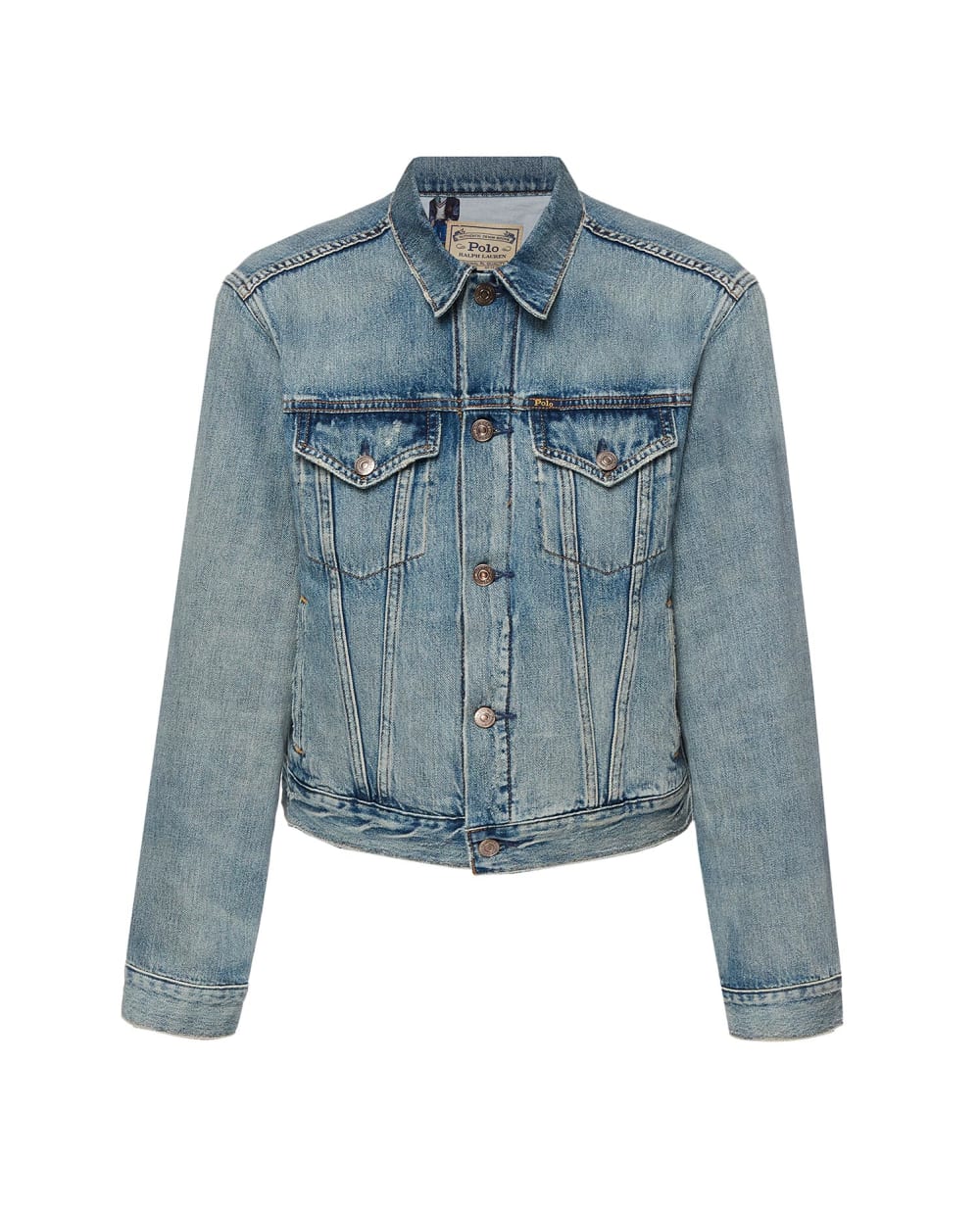 Джинсовая куртка Polo Ralph Lauren 211799112001, синий цвет • Купить в интернет-магазине Kameron