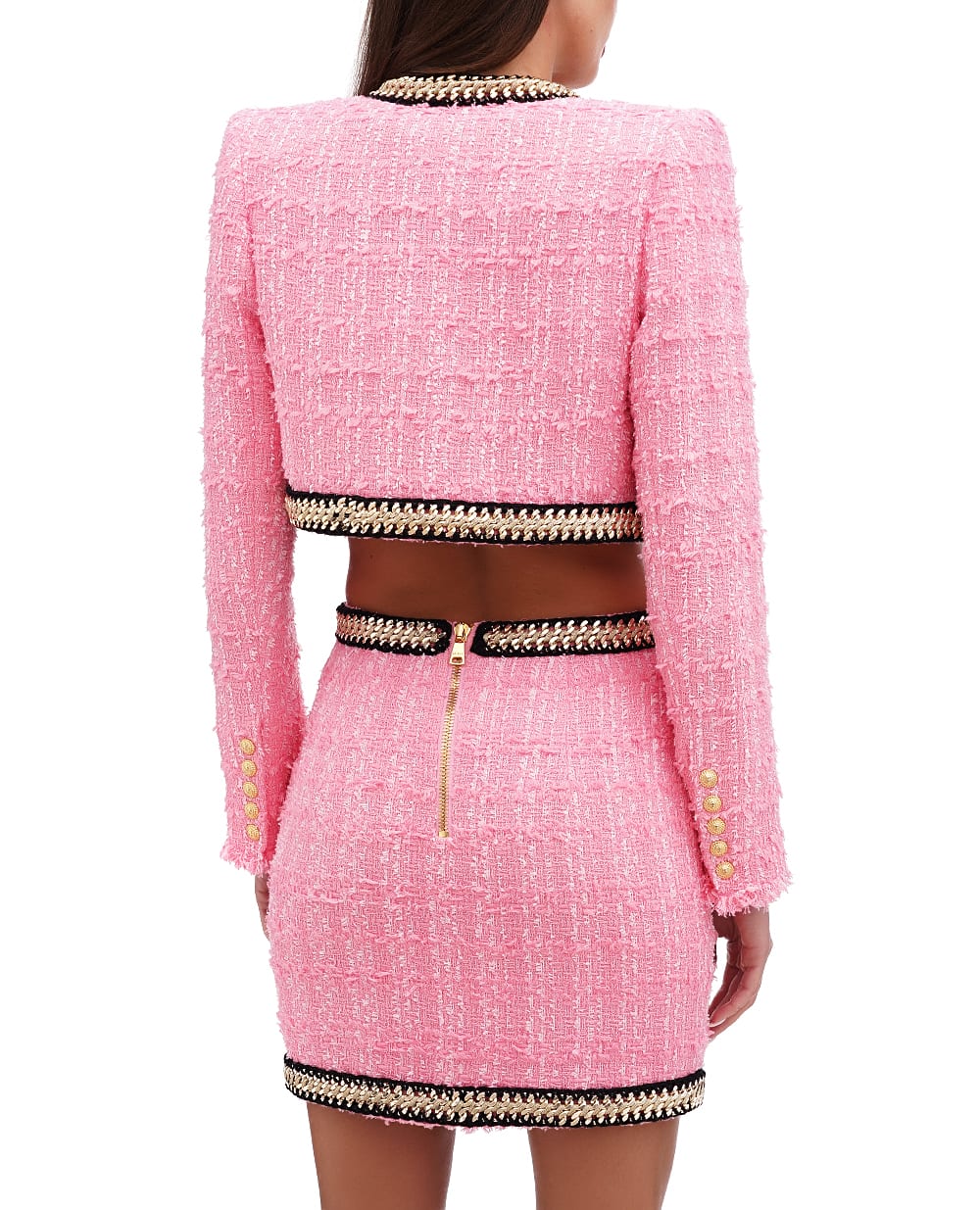 Жакет Balmain CF0SD155CE90, розовый цвет • Купить в интернет-магазине Kameron
