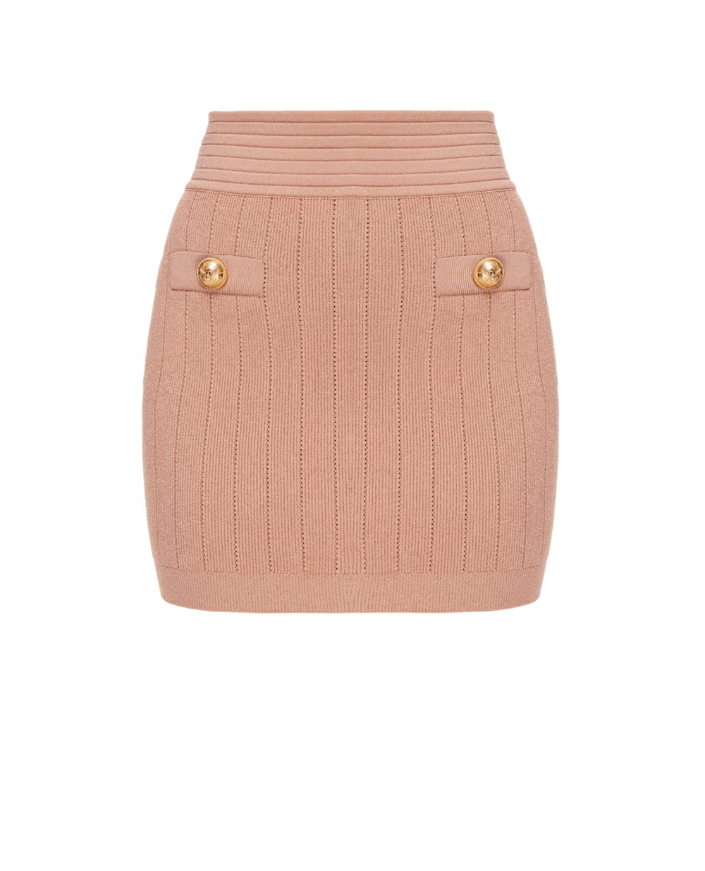 Юбка Balmain XF1LB015KB07, бежевый цвет • Купить в интернет-магазине Kameron