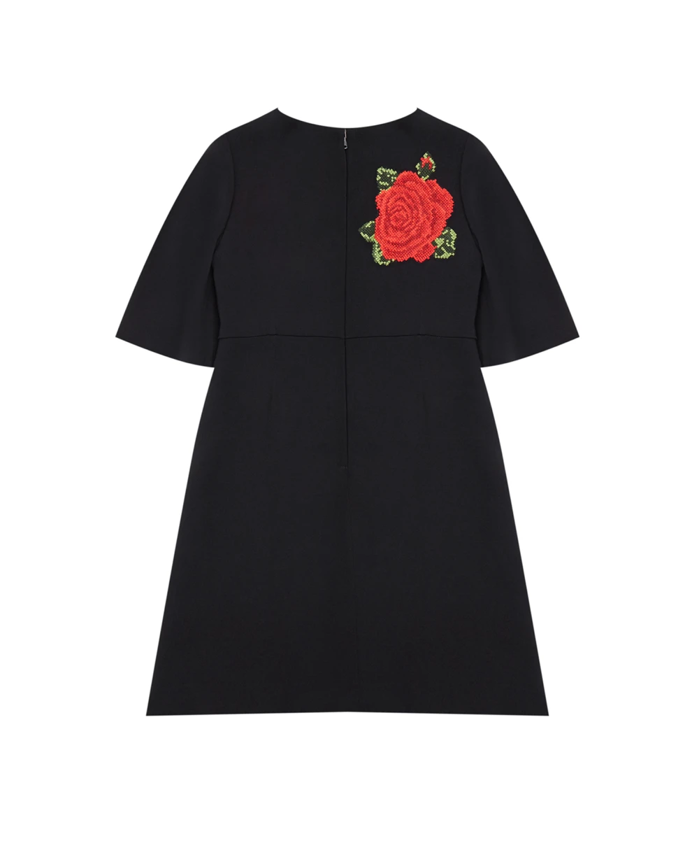 Детское платье Dolce&Gabbana Kids L51DI4-G7XVP-B, черный цвет • Купить в интернет-магазине Kameron