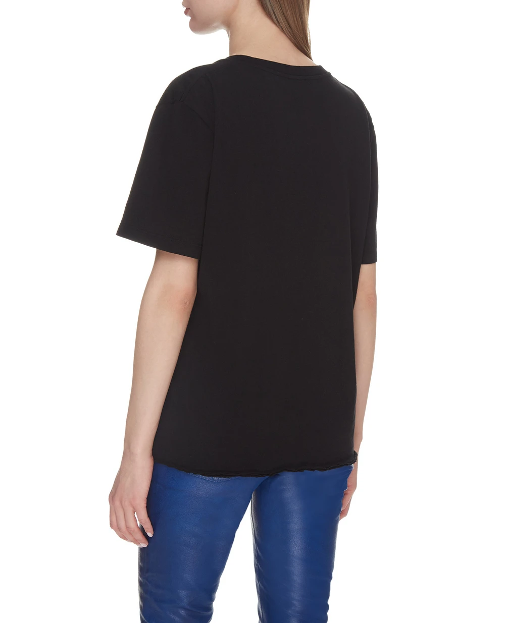 Футболка Saint Laurent 480335-YB2IS-, черный цвет • Купить в интернет-магазине Kameron