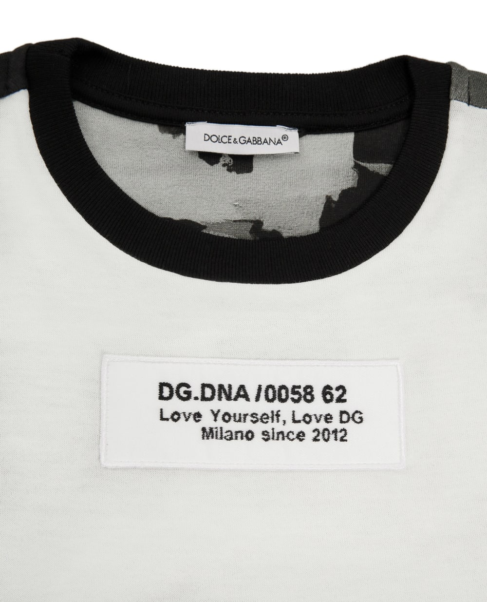 Футболка Dolce&Gabbana Kids L4JTDA-G7YKQ-S, разноцветный цвет • Купить в интернет-магазине Kameron