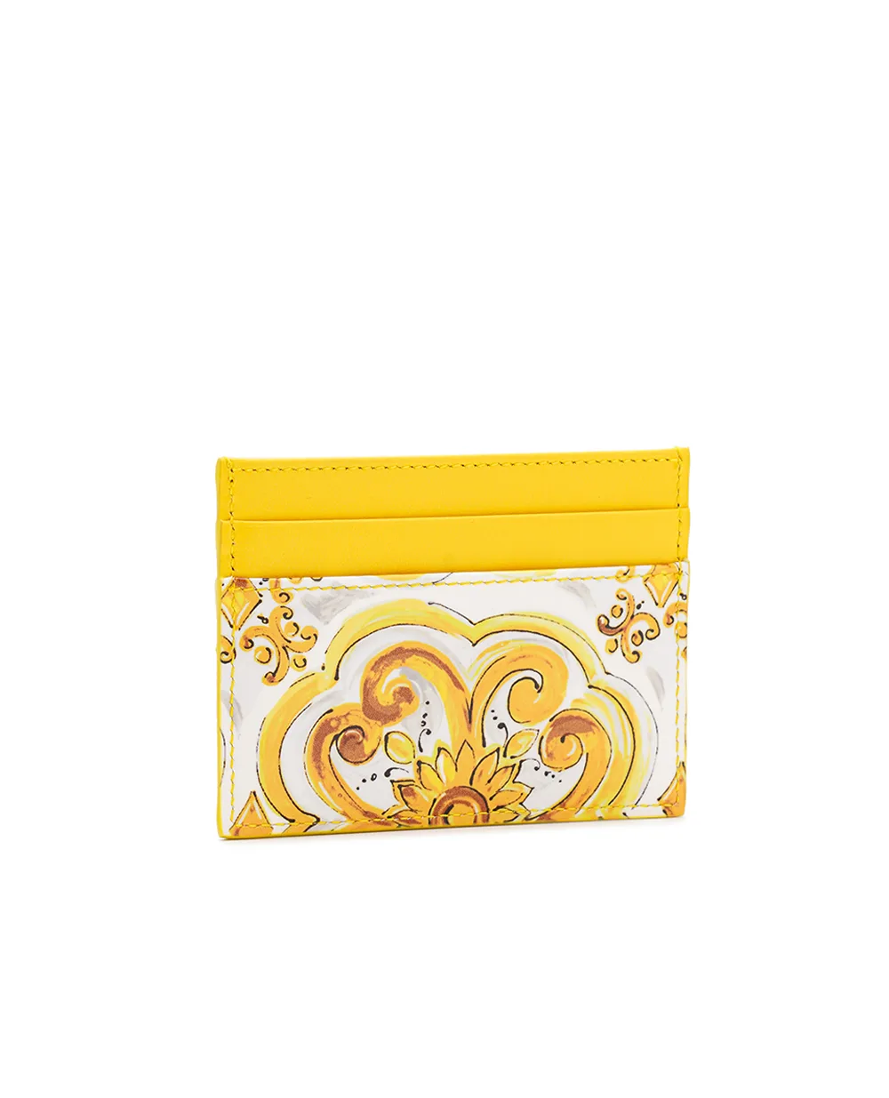 Визитница Dolce&Gabbana BI0330-AQ240, желтый цвет • Купить в интернет-магазине Kameron