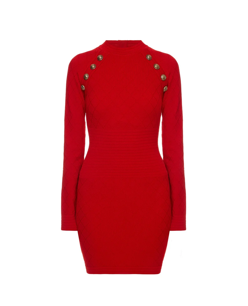 Платье Balmain UF16213K110-S, красный цвет • Купить в интернет-магазине Kameron
