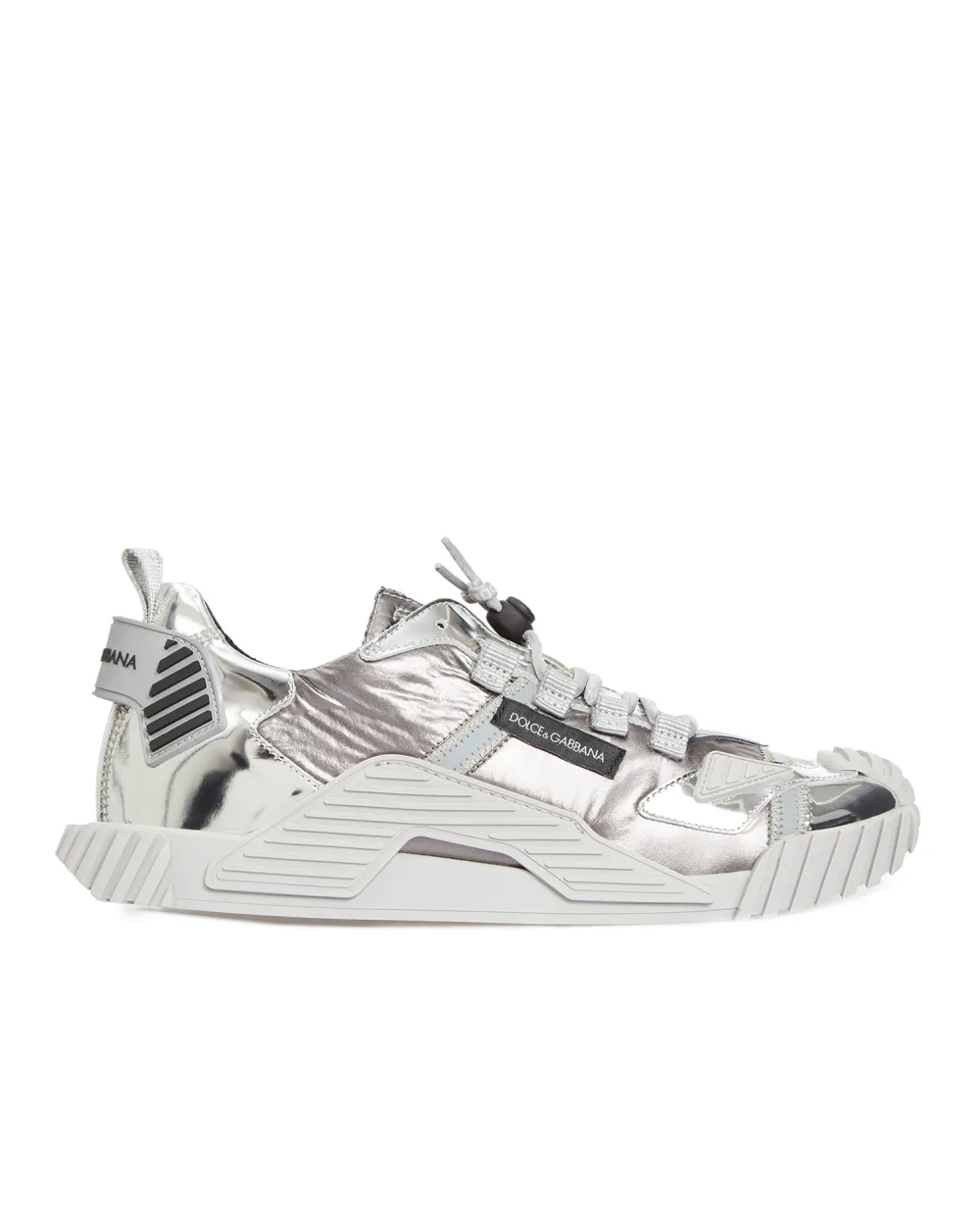 Кроссовки Dolce&Gabbana Kids D11021-AO228-M, серебряный цвет • Купить в интернет-магазине Kameron