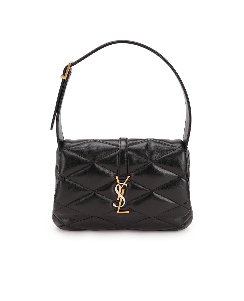 Кожаная сумка Le 57 Hobo Saint Laurent 698567-AABZP, черный цвет • Купить в интернет-магазине Kameron