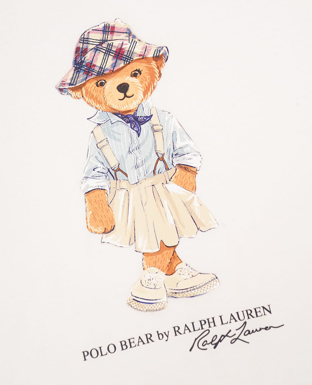 Детская футболка Polo Bear Polo Ralph Lauren Kids 312941151002, белый цвет • Купить в интернет-магазине Kameron
