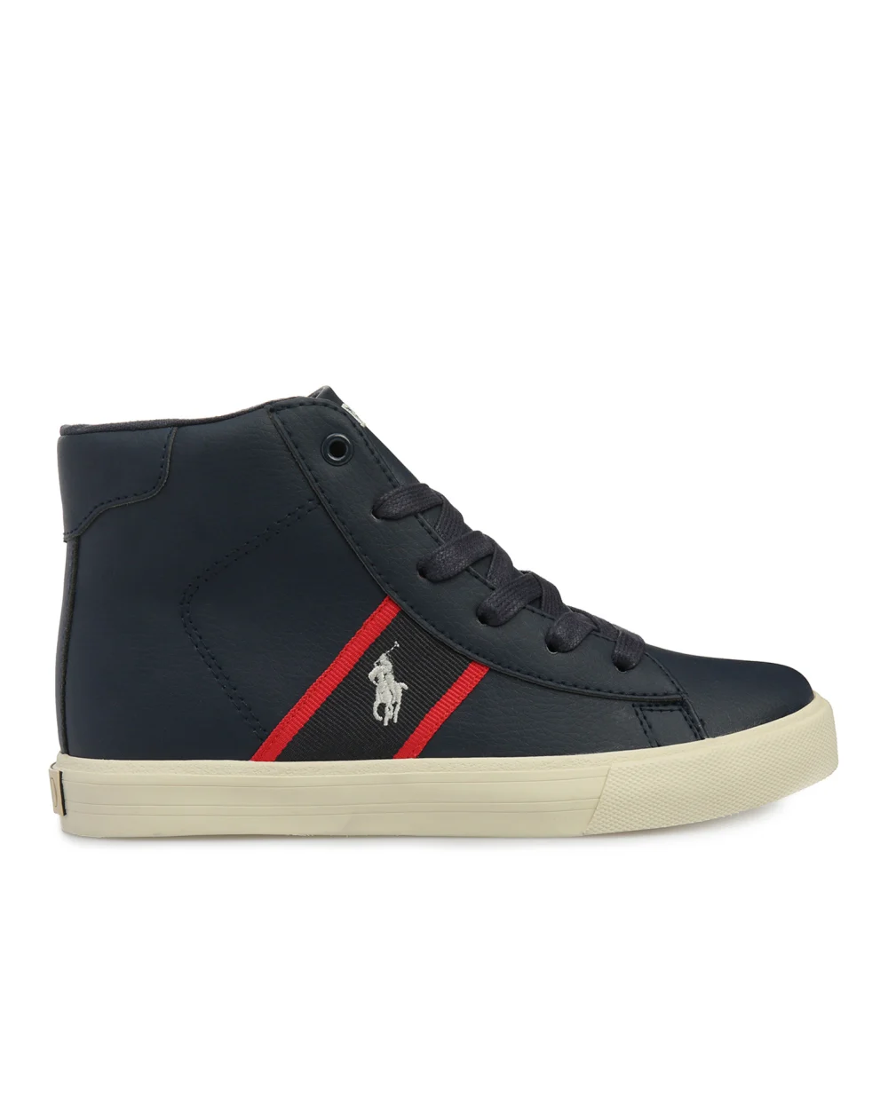 Детские хайтопы Polo Ralph Lauren Kids 101143-J, синий цвет • Купить в интернет-магазине Kameron