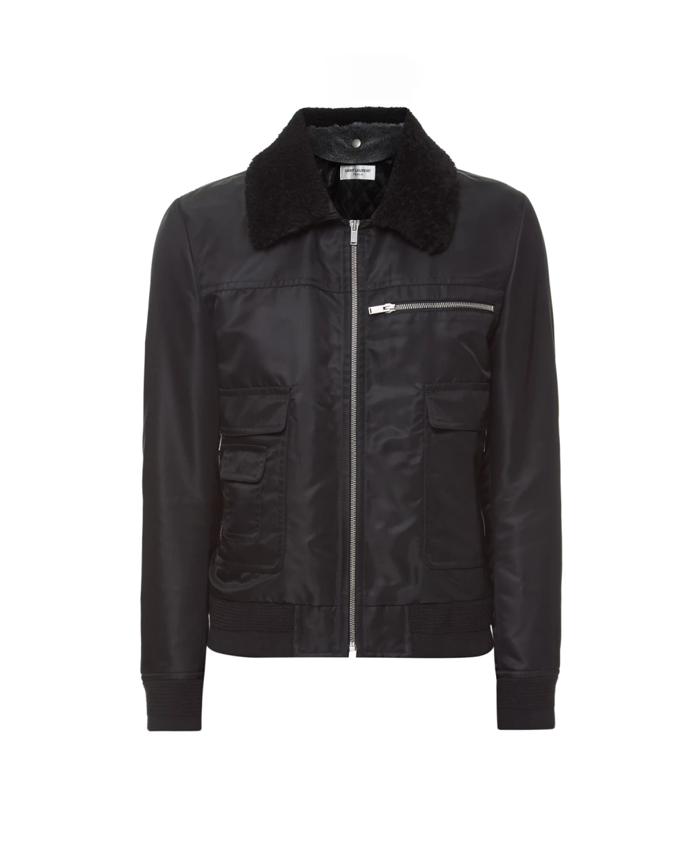Куртка Saint Laurent 656608-Y9B14, черный цвет • Купить в интернет-магазине Kameron