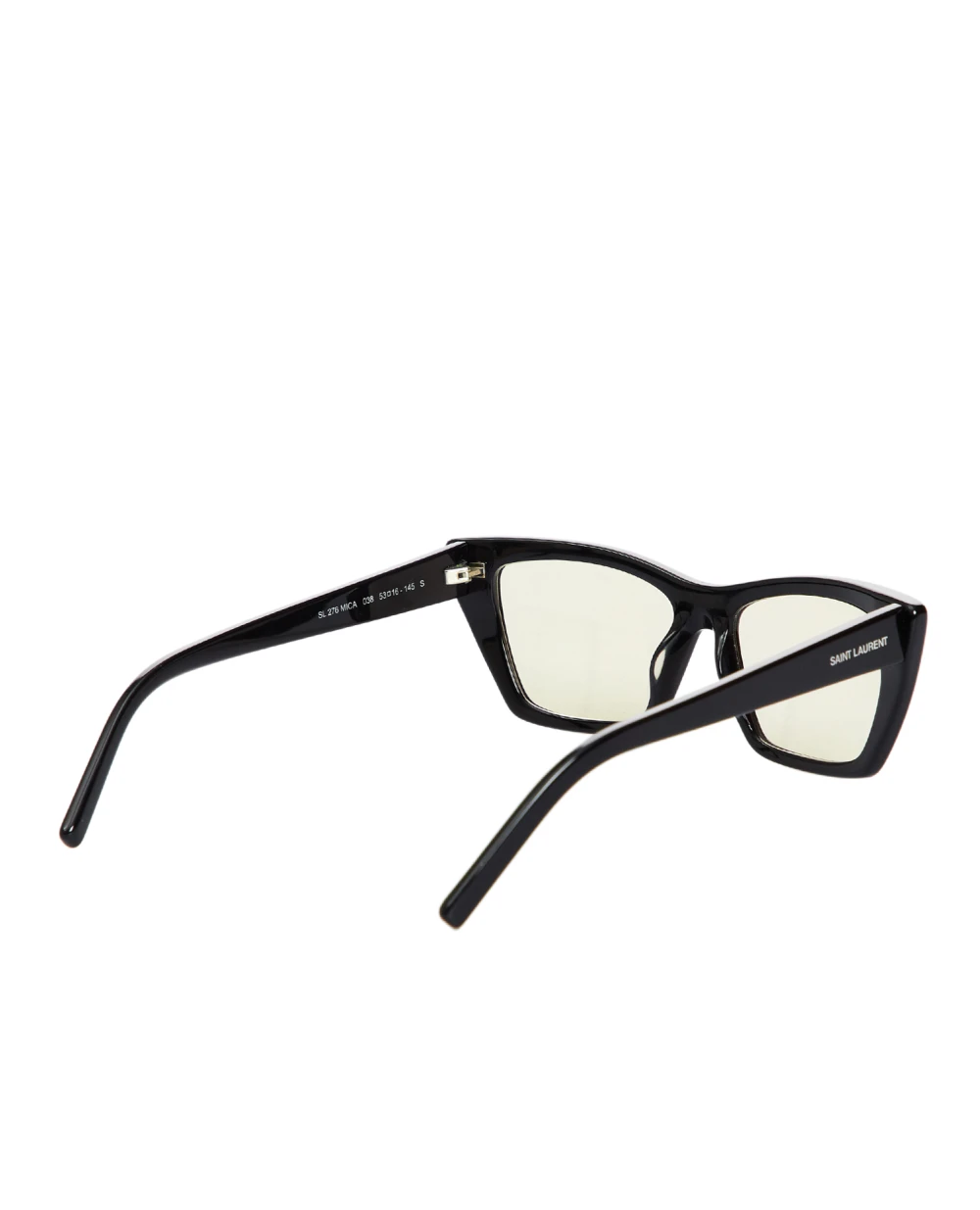 Солнцезащитные очки Saint Laurent SL 276 MICA-038, черный цвет • Купить в интернет-магазине Kameron