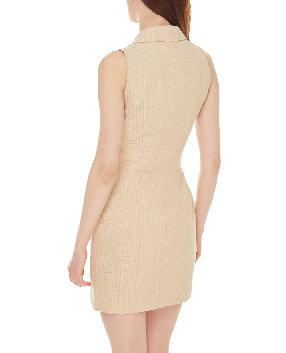 Платье Balmain XF1R5430CB65, бежевый цвет • Купить в интернет-магазине Kameron