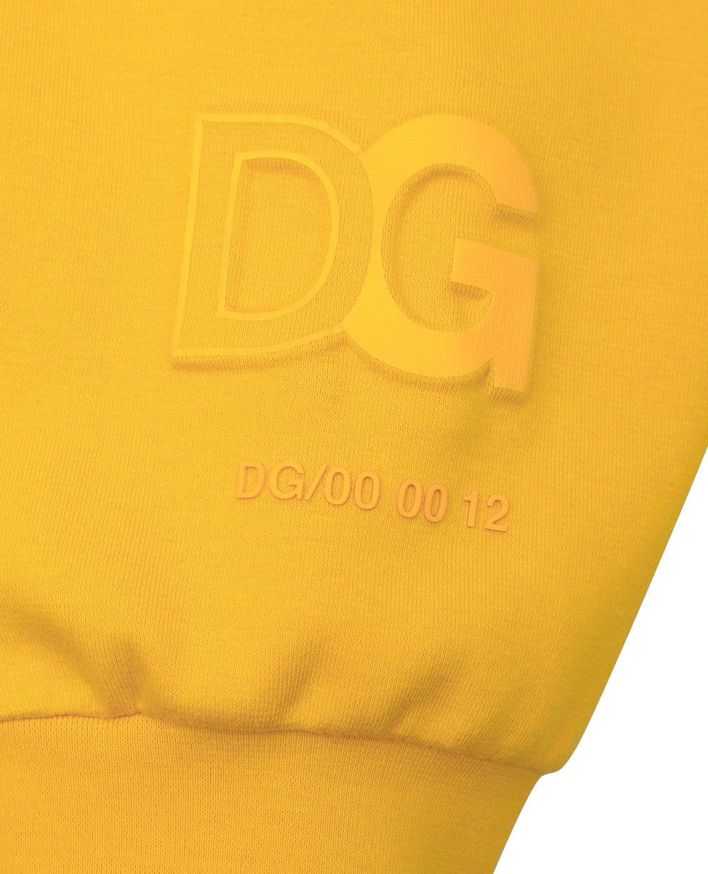 Детские спортивные брюки Dolce&Gabbana Kids L4JPCX-G7AK4-B, желтый цвет • Купить в интернет-магазине Kameron