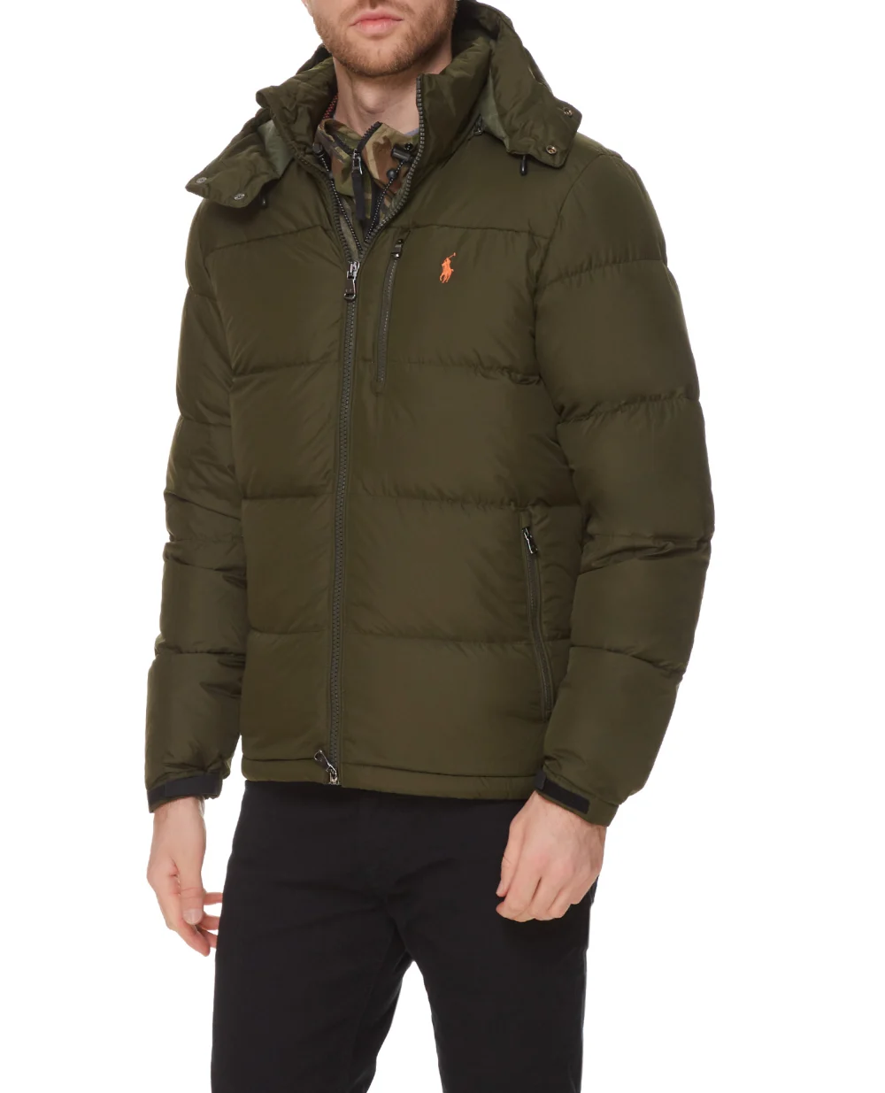 Пуховик Polo Ralph Lauren 710810936004, зеленый цвет • Купить в интернет-магазине Kameron