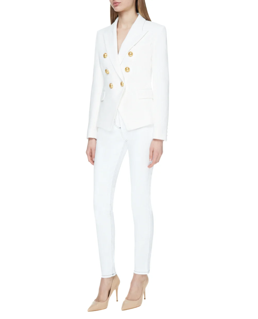 Жакет Balmain VF17110C208, белый цвет • Купить в интернет-магазине Kameron