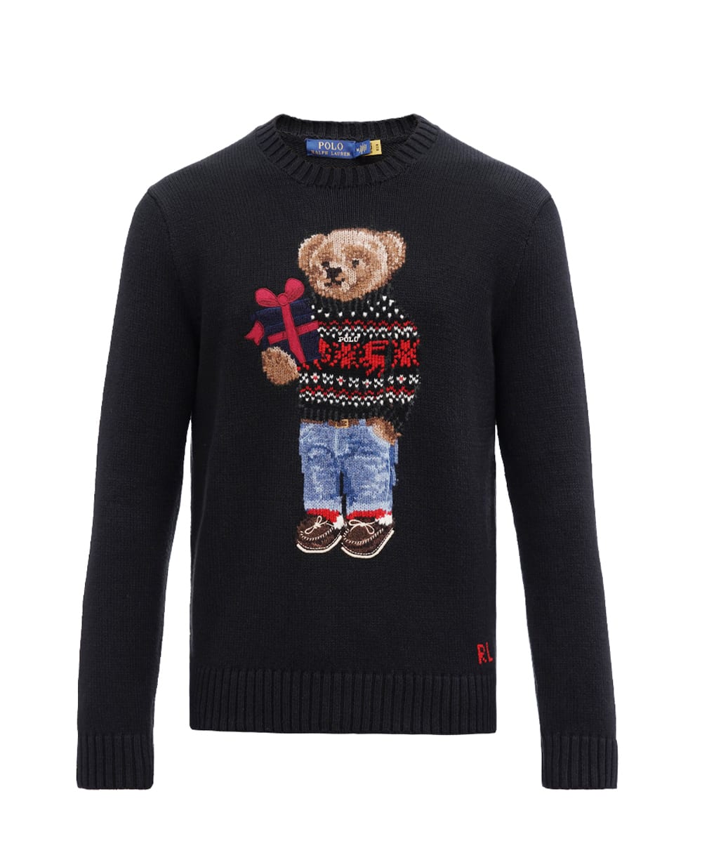 Свитер Polo Bear Polo Ralph Lauren 710920411001, черный цвет • Купить в интернет-магазине Kameron