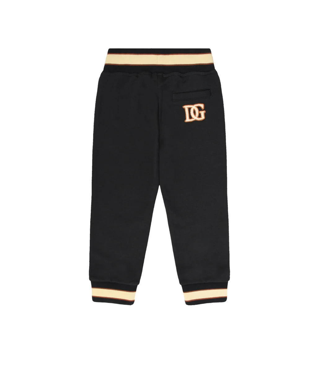 Спортивные брюки Dolce&Gabbana Kids L4JPBU-G7XJS-B, черный цвет • Купить в интернет-магазине Kameron