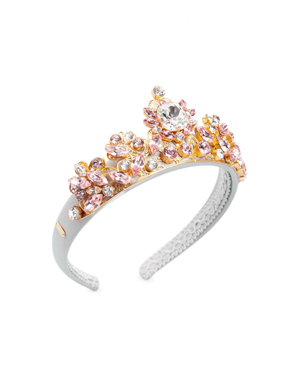 Обруч Dolce&Gabbana Kids WHM2J7-W1111, серый цвет • Купить в интернет-магазине Kameron