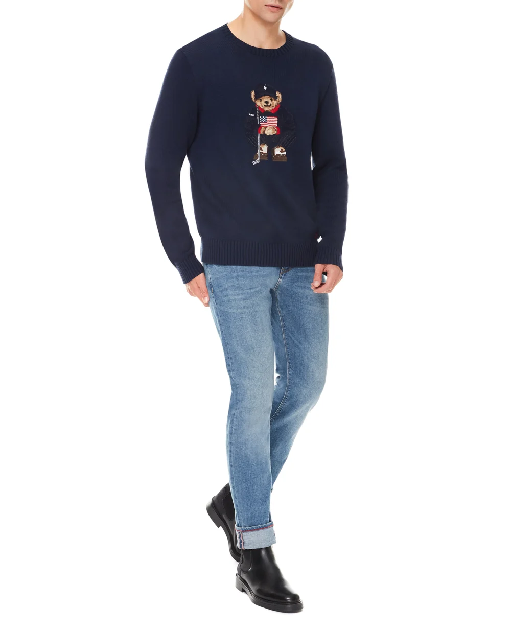 Свитер Polo Ralph Lauren 781784690001, синий цвет • Купить в интернет-магазине Kameron