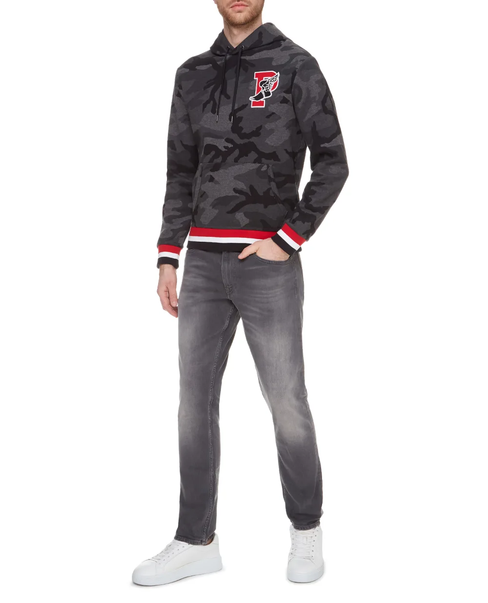 Худи Winter Stadium Polo Ralph Lauren 710740456001, серый цвет • Купить в интернет-магазине Kameron