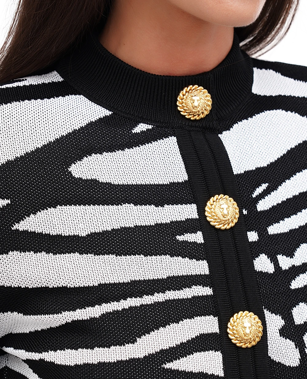 Кардиган Balmain DFAKL195KH03, черный цвет • Купить в интернет-магазине Kameron