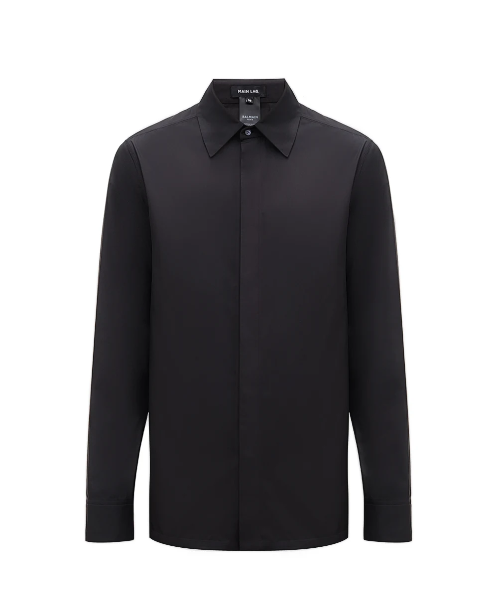 Рубашка Balmain CH6HS320XH89, черный цвет • Купить в интернет-магазине Kameron