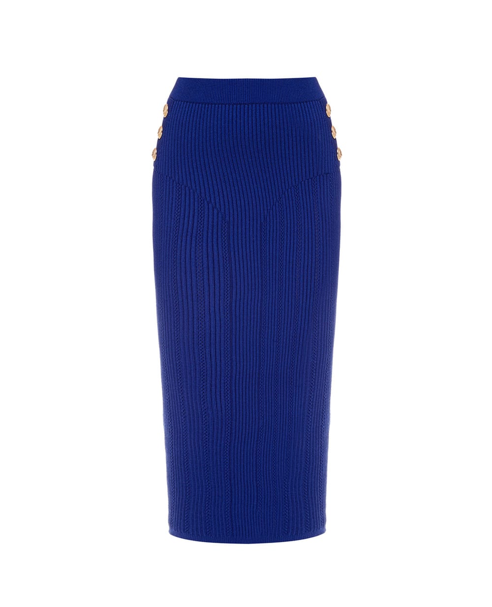 Юбка Balmain XF1LD023KB39-S, синий цвет • Купить в интернет-магазине Kameron