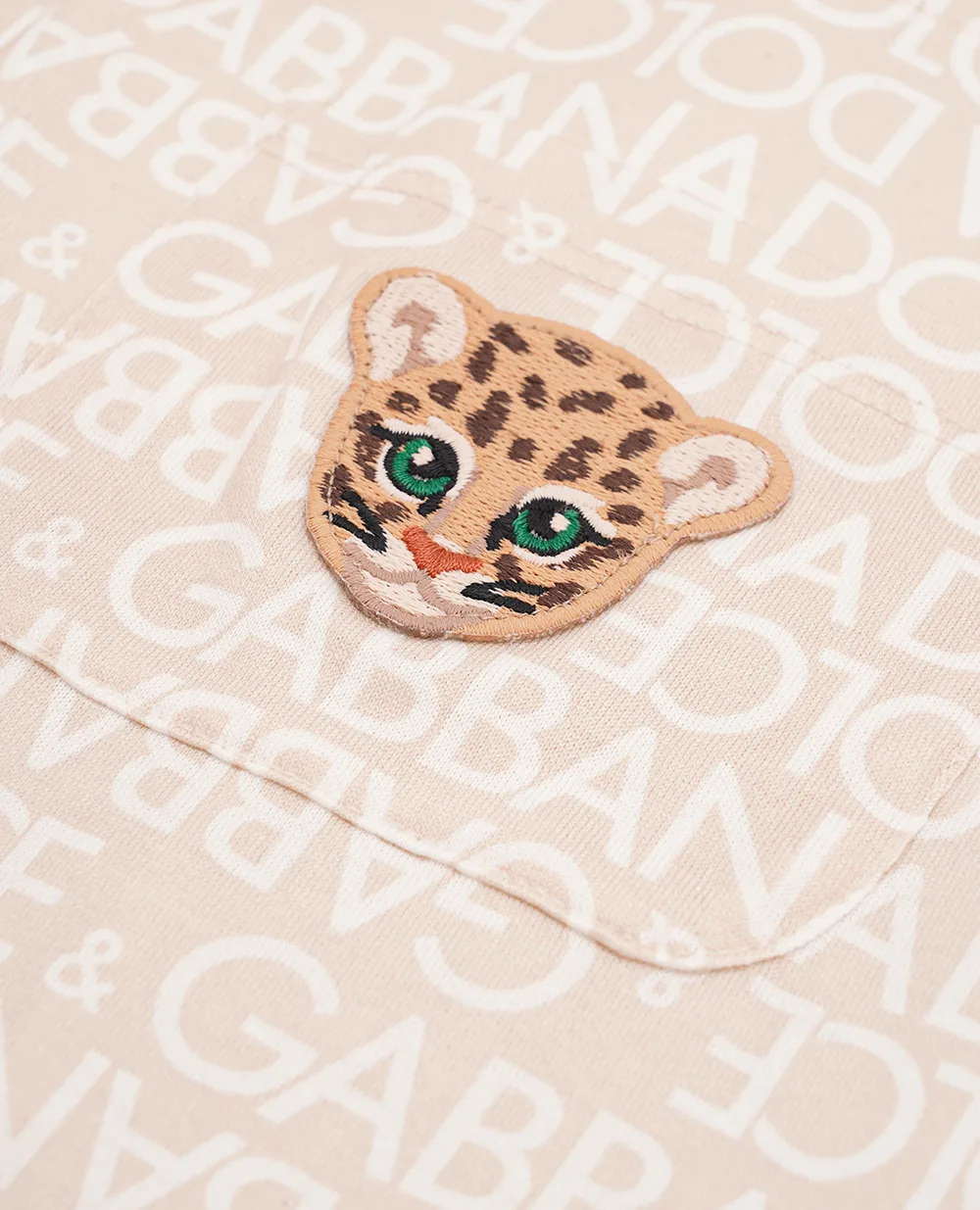 Детский ромпер Dolce&Gabbana Kids L1JO6K-G7L5G, белый цвет • Купить в интернет-магазине Kameron