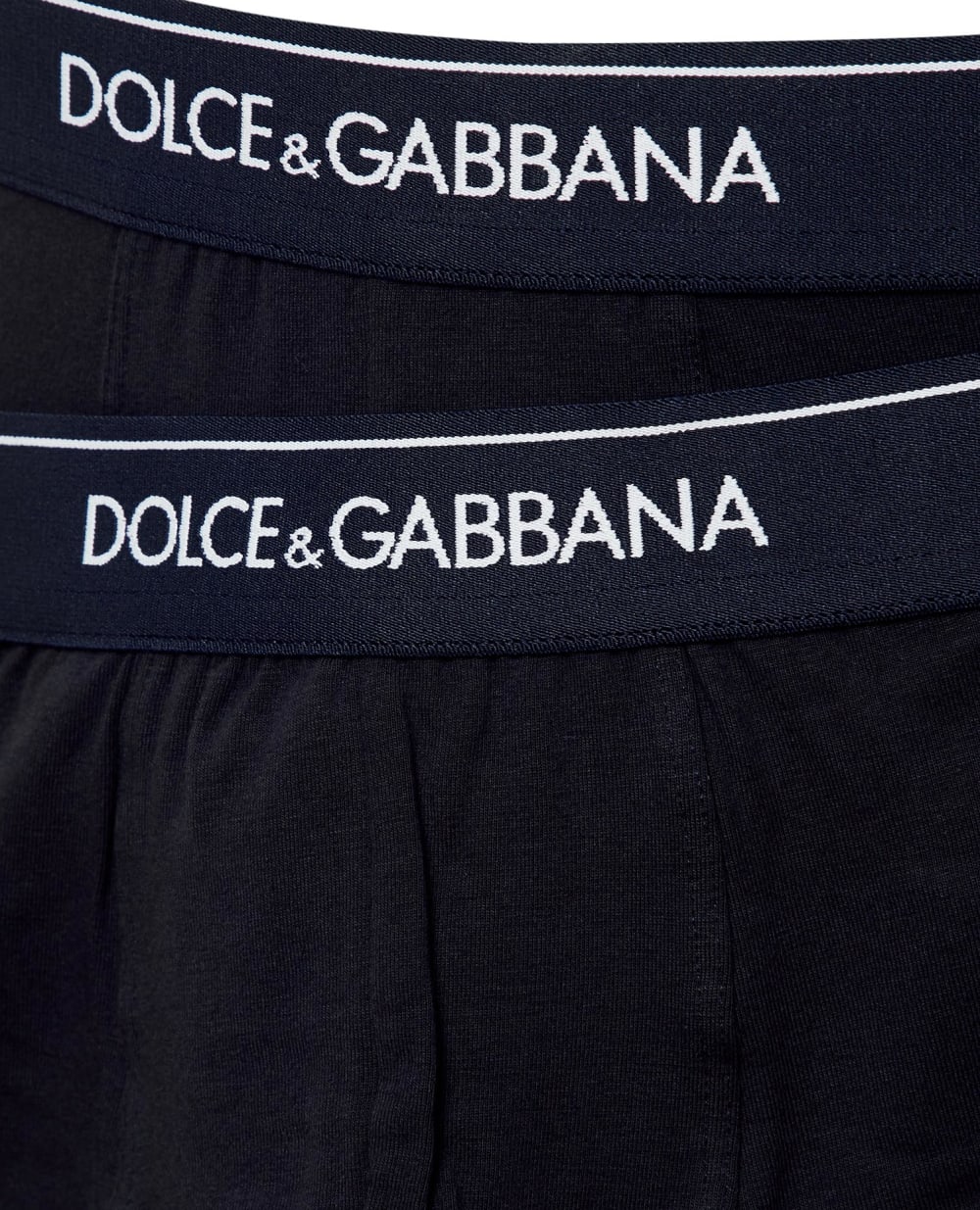 Боксери (2 шт.) Dolce&Gabbana M9C07J-ONN95, темно-синій колір • Купити в інтернет-магазині Kameron