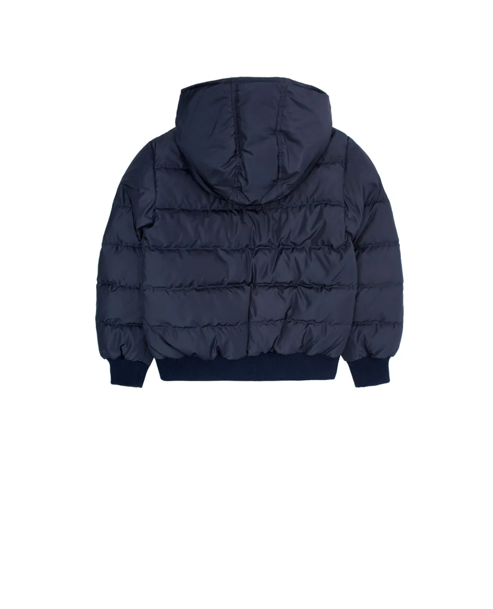 Детский пуховик Dolce&Gabbana Kids L4JBS8-G7MJW-B, синий цвет • Купить в интернет-магазине Kameron