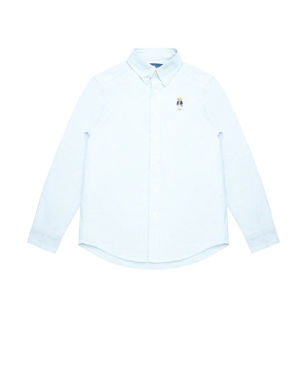 Детская рубашка Polo Ralph Lauren Kids 322858907001, голубой цвет • Купить в интернет-магазине Kameron