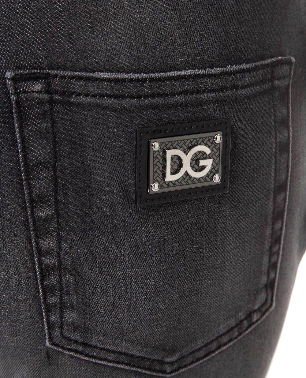 Джинсы Boyfriend Dolce&Gabbana FTAIAD-G899D, серый цвет • Купить в интернет-магазине Kameron