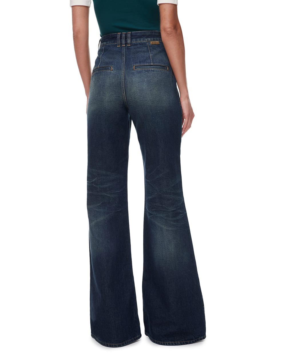 Джинси Balmain BF1MJ085DD63, темно-синій колір • Купити в інтернет-магазині Kameron