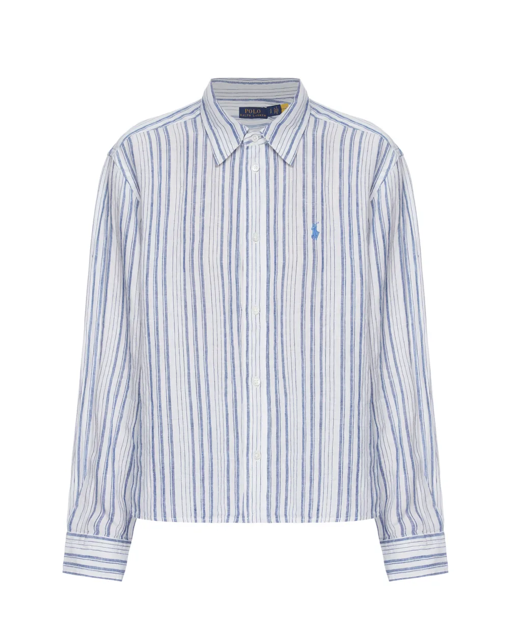 Льняная рубашка Polo Ralph Lauren 211838922003, разноцветный цвет • Купить в интернет-магазине Kameron