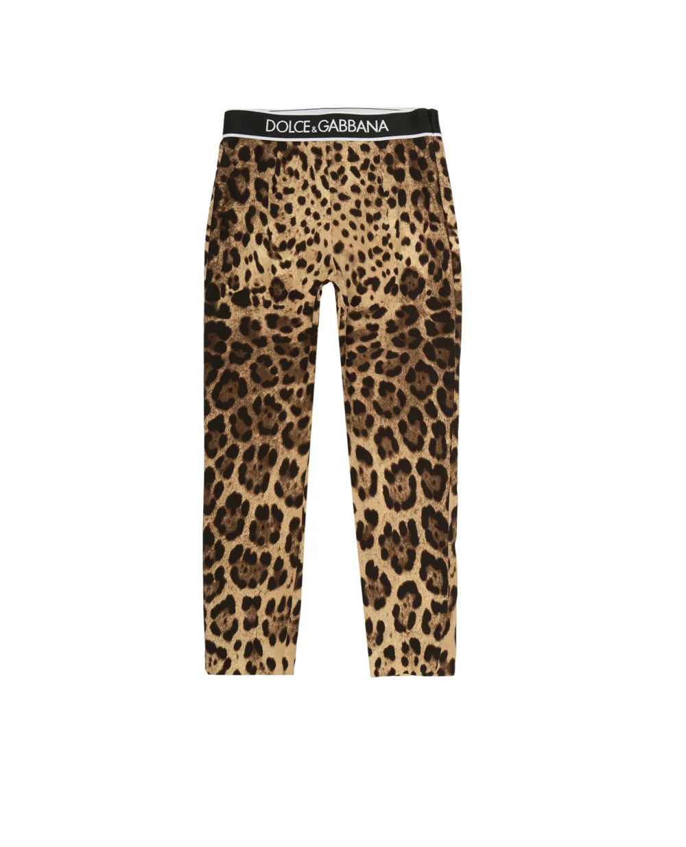 Шелковые леггинсы Dolce&Gabbana Kids L51P51-G7BIJ-B, разноцветный цвет • Купить в интернет-магазине Kameron