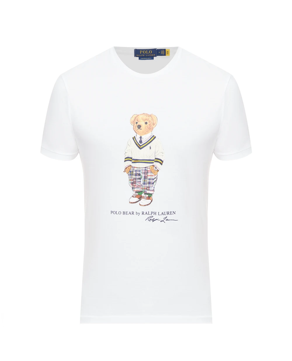 Футболка Polo Bear Polo Ralph Lauren 710853310018, белый цвет • Купить в интернет-магазине Kameron