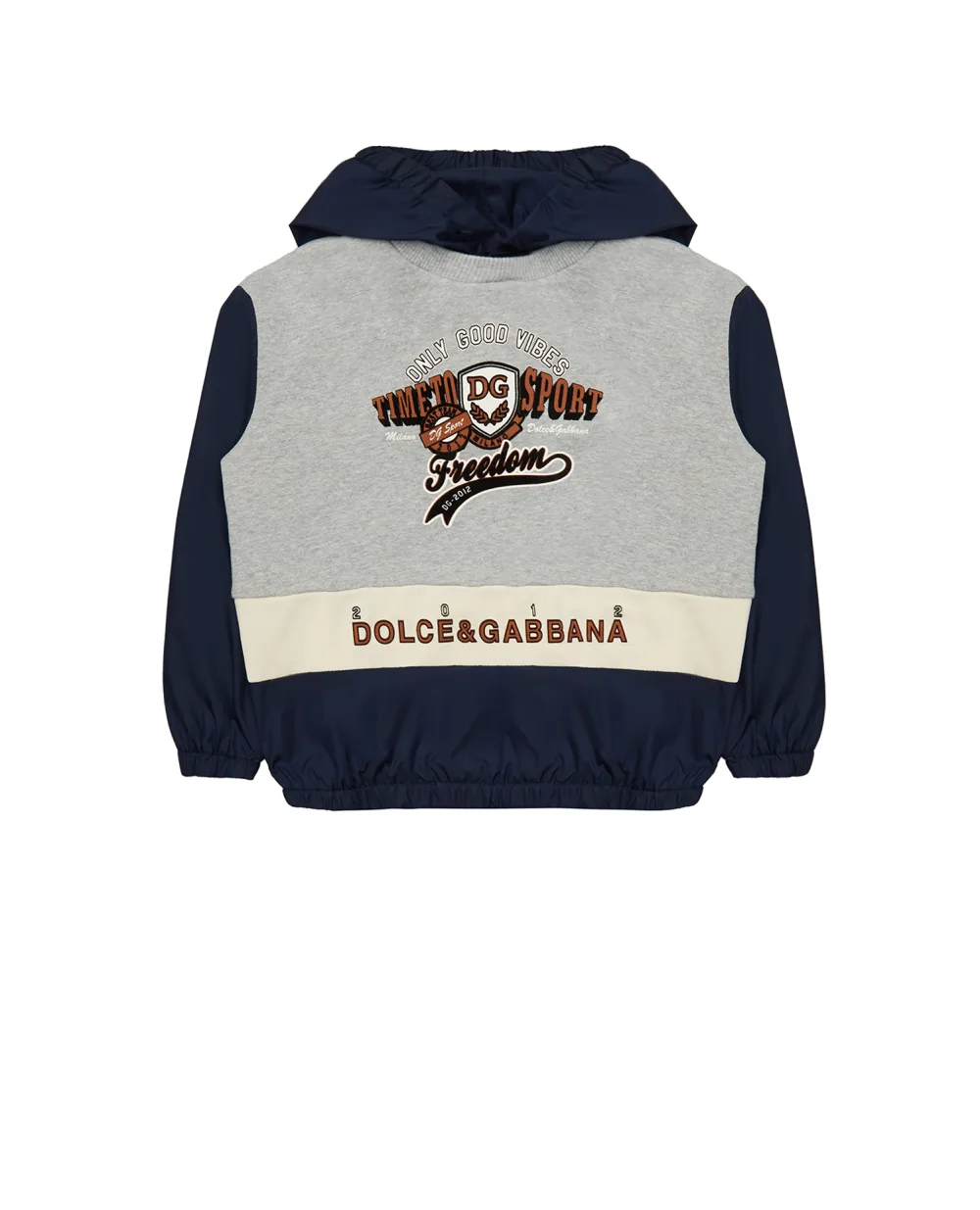 Худи Dolce&Gabbana Kids L4JWAT-G7A3S-S, разноцветный цвет • Купить в интернет-магазине Kameron