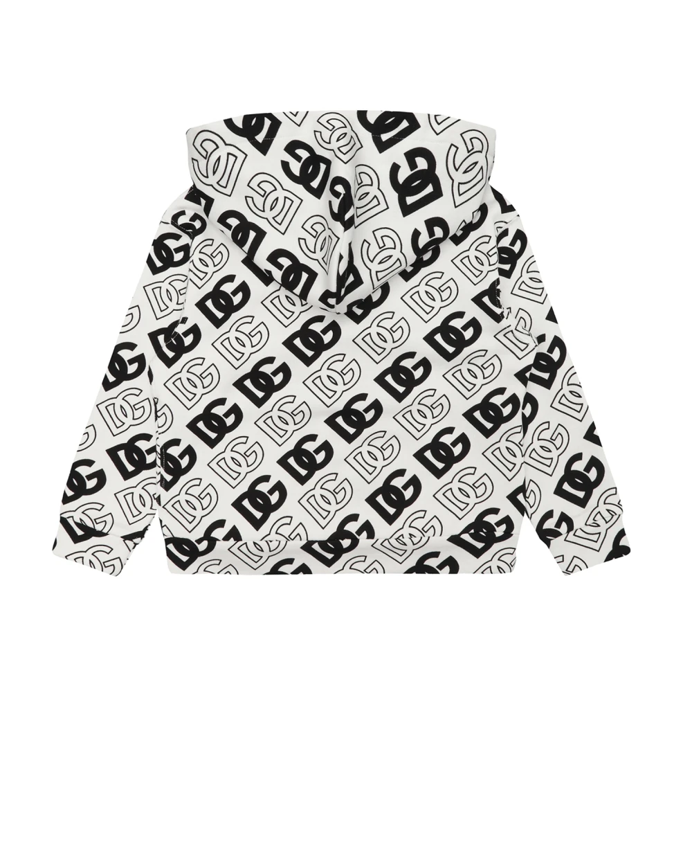Детское худи (костюм) Dolce&Gabbana Kids L4JWCK-HS7KD-S, белый цвет • Купить в интернет-магазине Kameron