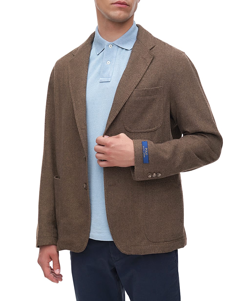 Пиджак Polo Ralph Lauren 715949993001, коричневый цвет • Купить в интернет-магазине Kameron
