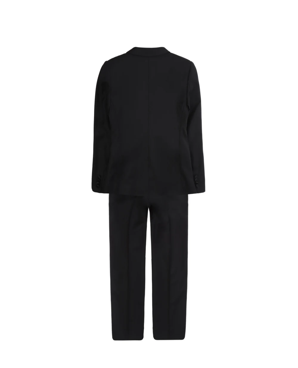 Детский шерстяной костюм (пиджак, брюки) Dolce&Gabbana Kids L41U23-FU2NF-B, черный цвет • Купить в интернет-магазине Kameron